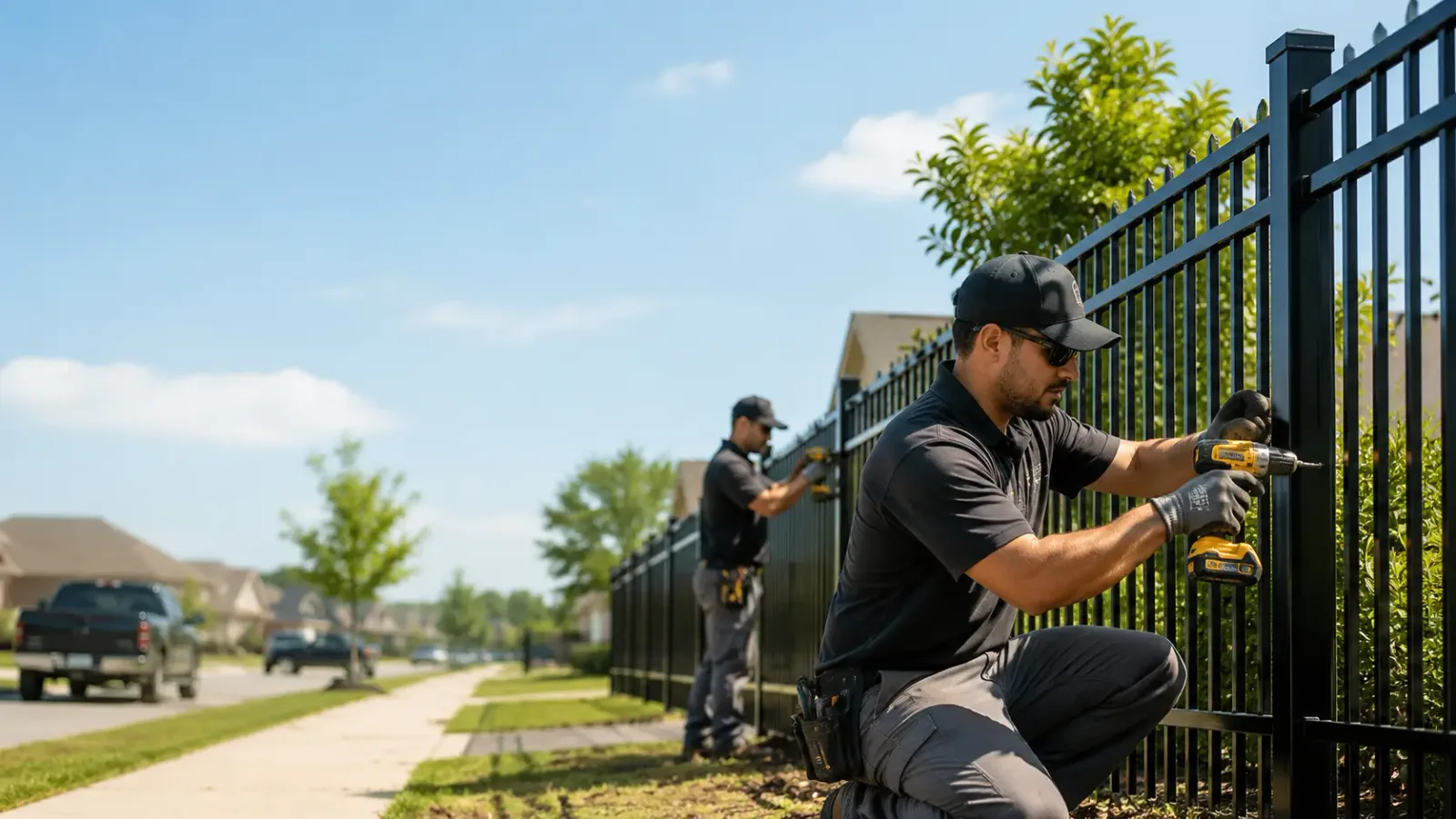 Metal Fence Installation in Cold Spring, MN